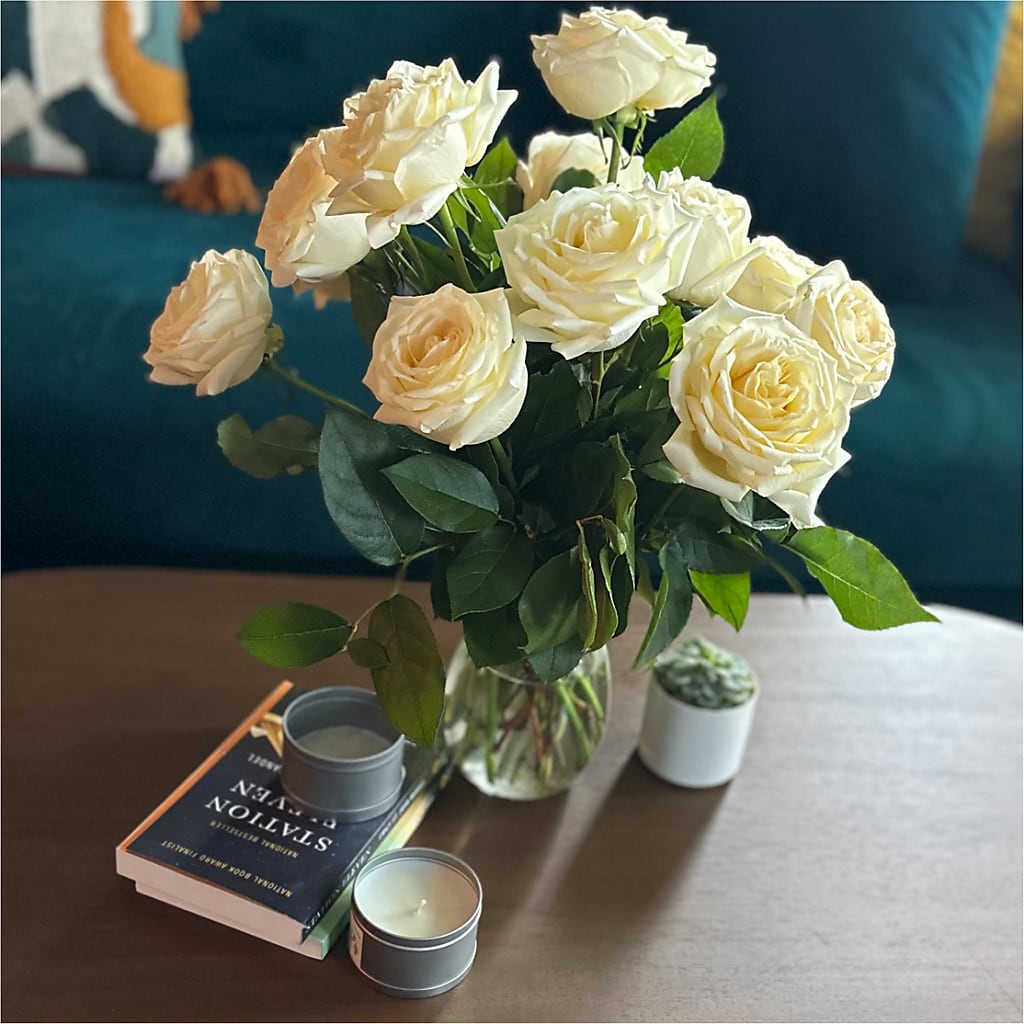 Long Stem Yellow Rose Bouquet –  One Of A Kind Designs, Bakersfield CA