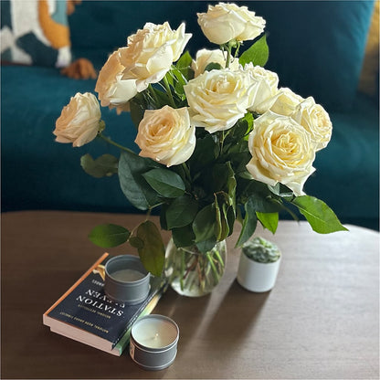 Long Stem Yellow Rose Bouquet –  One Of A Kind Designs, Bakersfield CA