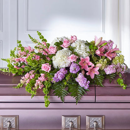 Life's Gratitude Casket Spray –  One Of A Kind Designs, Bakersfield CA