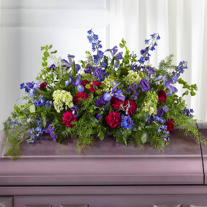 Always Treasured Casket Spray –  One Of A Kind Designs, Bakersfield CA